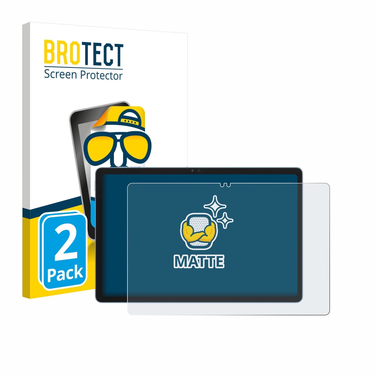BROTECT - Screenprotector voor Blackview Zeno 10 - Folie Beschermfolie matte 2 Stuks