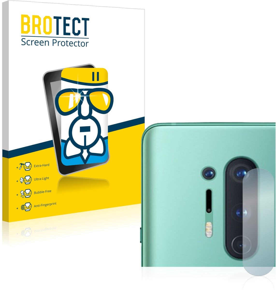 Screenprotector voor OnePlus 8 Pro (ALLEEN Camera Lens) Beschermglas transparant