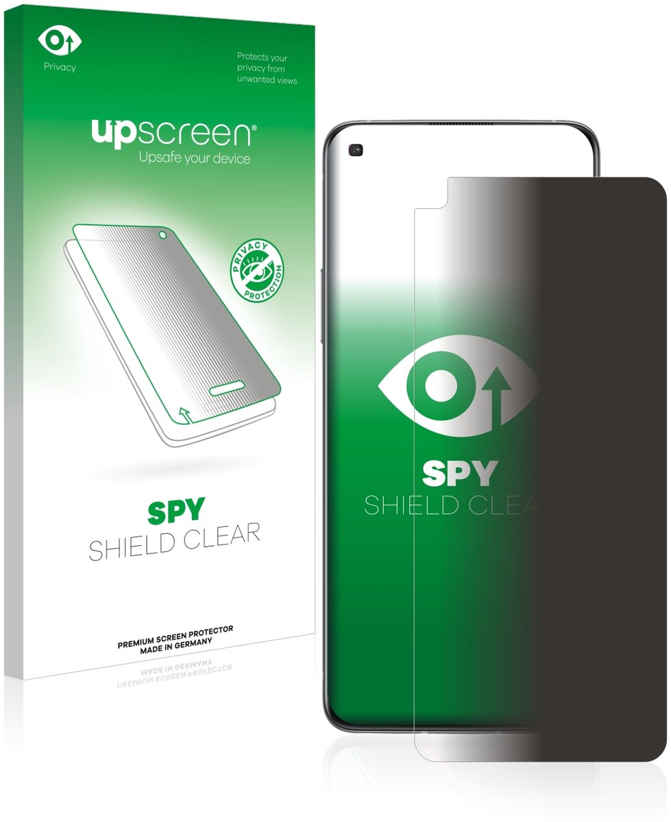 upscreen - privacy screenprotector voor OnePlus 8T - Folie Beschermfolie Blauwlichtfilter