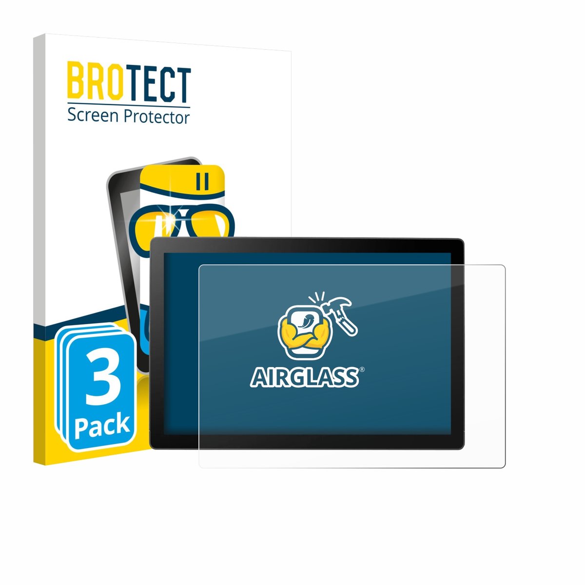 Screenprotector 3 Stuks voor Wacom Cintiq 16 DTK168 2025 Beschermglas transparant