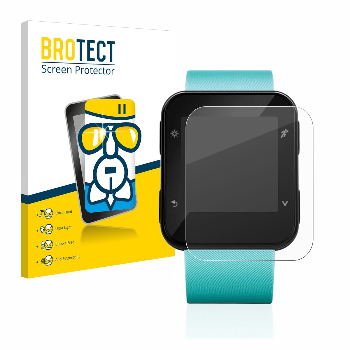 Screenprotector voor Garmin Forerunner 35 / 30 Beschermglas transparant