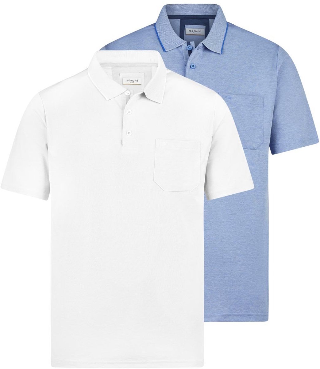 Redmond Heren poloshirt 2 pack Basic