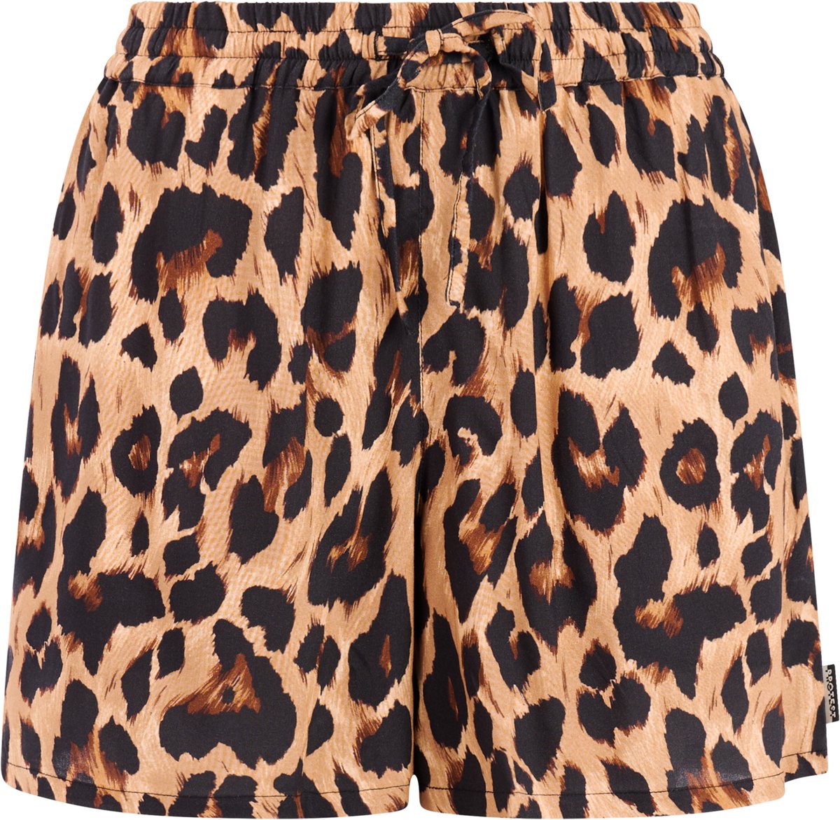 Protest PRTFact Korte broek Dames Tailleband elastiek Normale pasvorm Camel