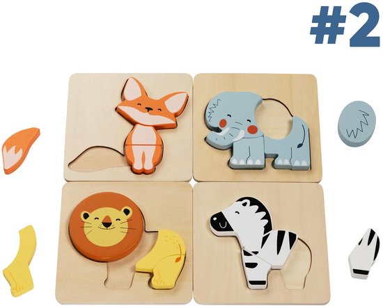 Busy Kids Europe Montessori speelgoedbox - 12 tot 18 maanden - 39-delig — afbeelding 2