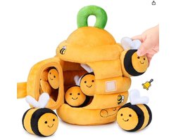 Sensorisch pluche Bijenkorf speelgoed