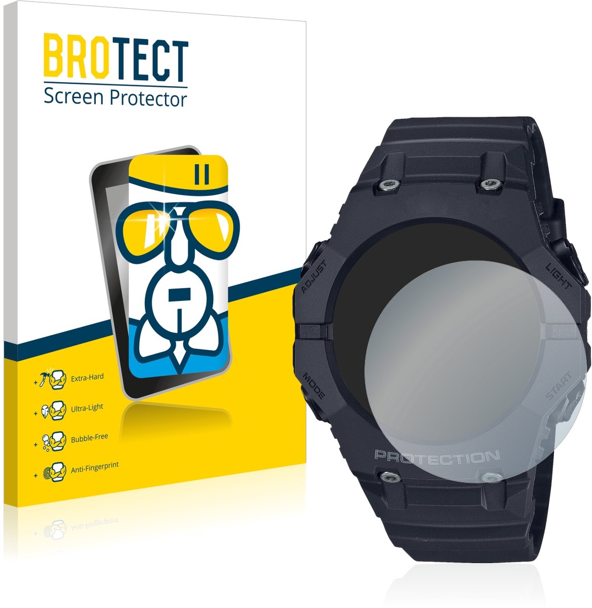 Screenprotector voor Casio G-Shock GA-B001 Beschermglas transparant