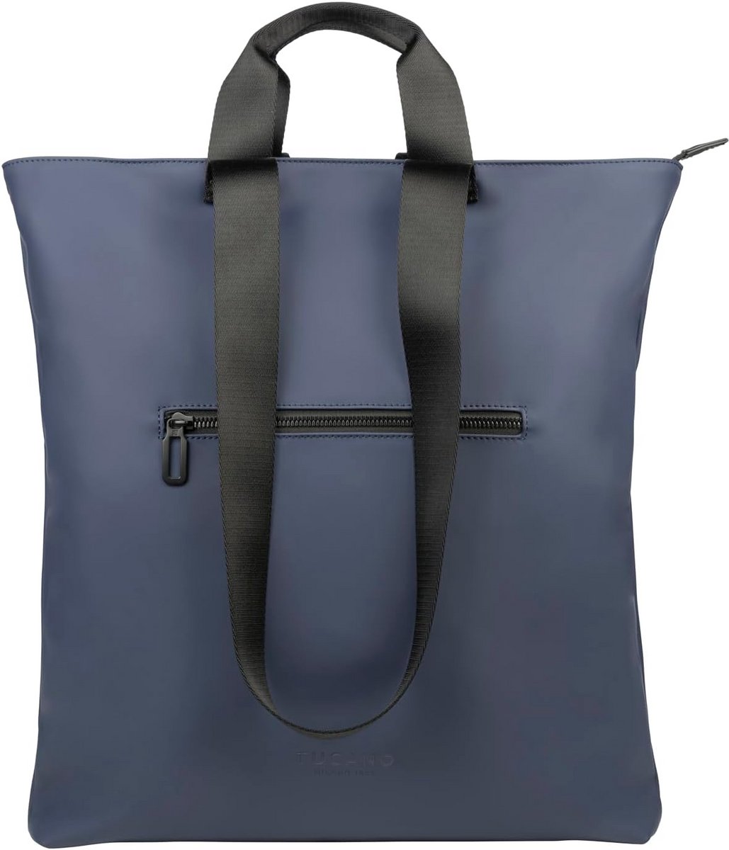 Waterdichte Rubberen Shopper Tas met Laptopvak voor 14 Inch