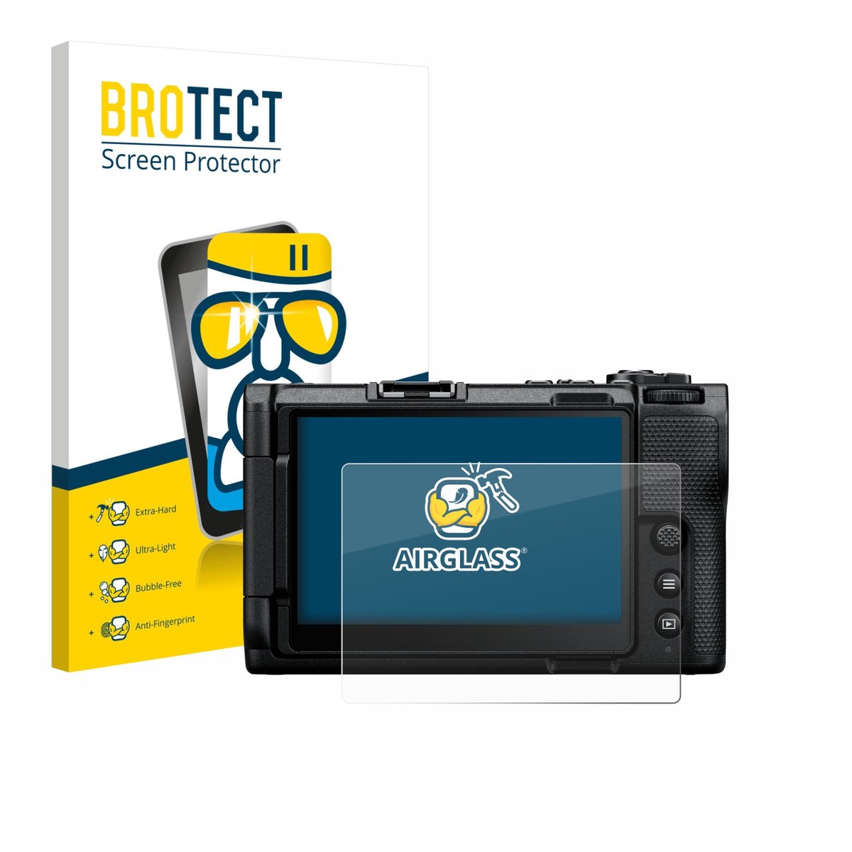 Screenprotector voor Nikon ZR 2025 Beschermglas transparant
