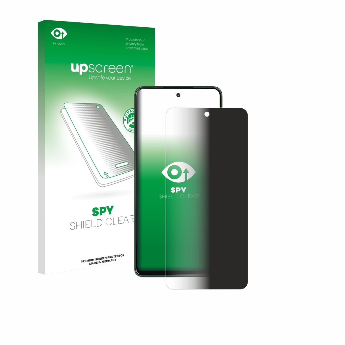 upscreen - privacy screenprotector voor Motorola Moto G Power (2026) - Folie Beschermfolie Blauwlichtfilter