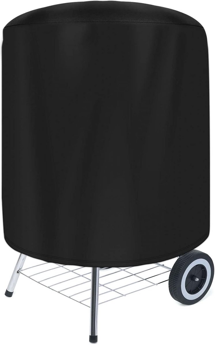 Barbecuehoes, 14-15 inch, BBQ, afdekzeil voor buiten, waterdicht, afdekking voor buiten, winddicht, uv-bescherming, zwart