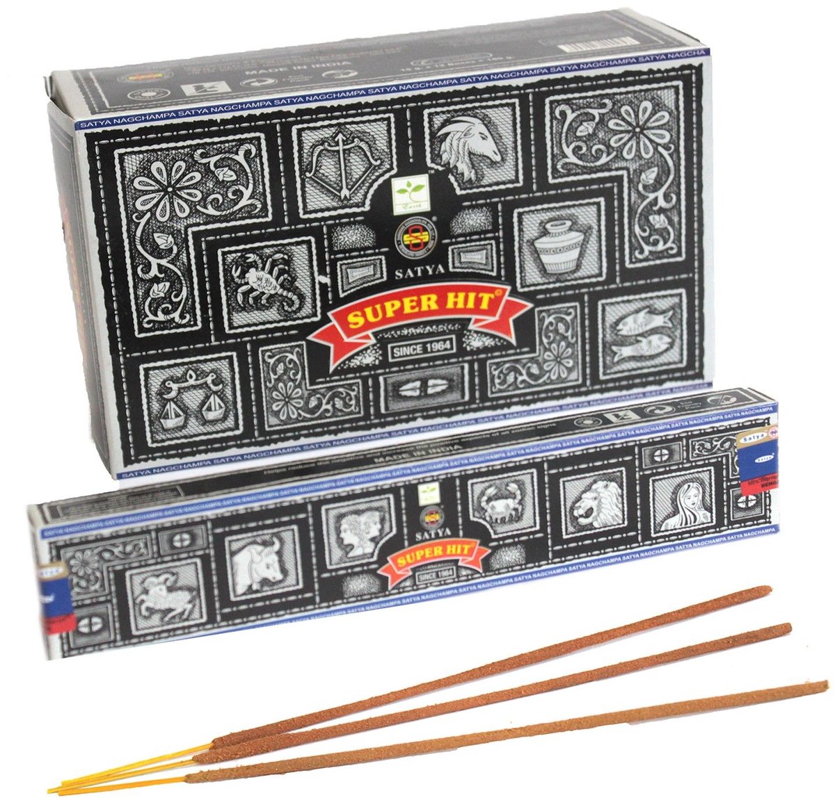 Satya superhit wierook - 12x15 gram