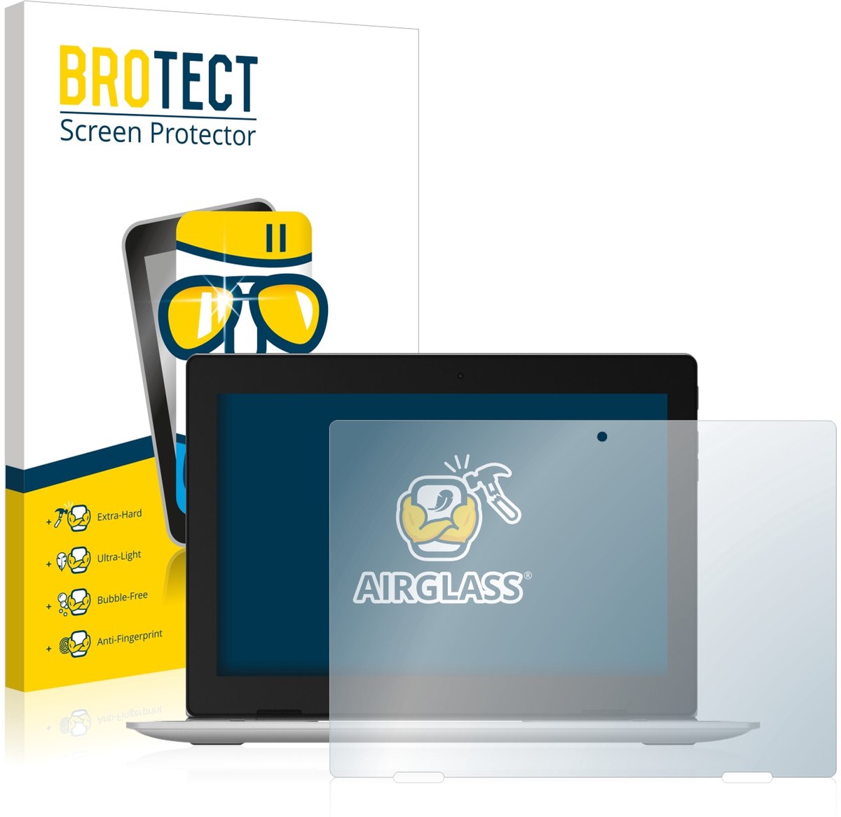 Screenprotector voor Lenovo IdeaPad D330 Beschermglas transparant