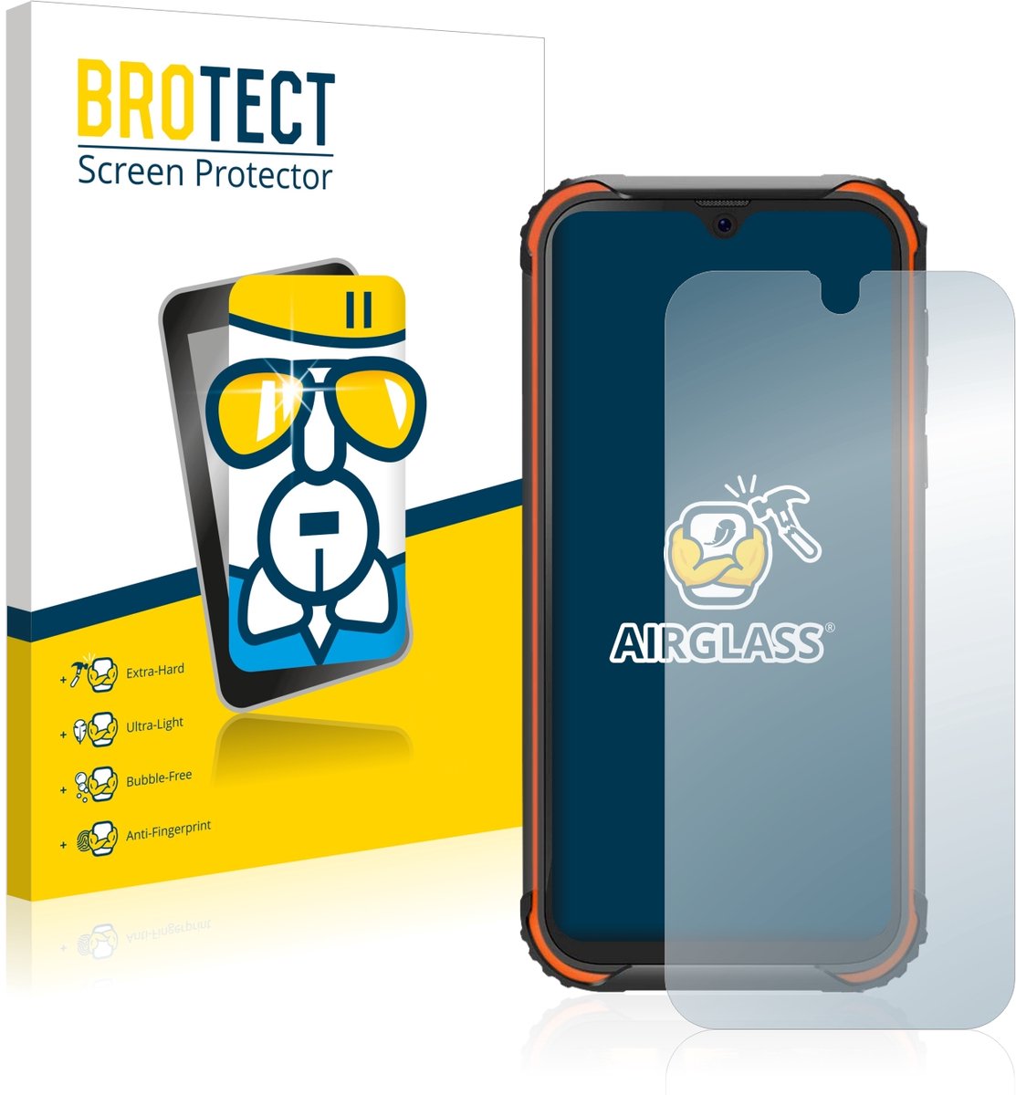 Screenprotector voor Blackview BV5900 Beschermglas transparant