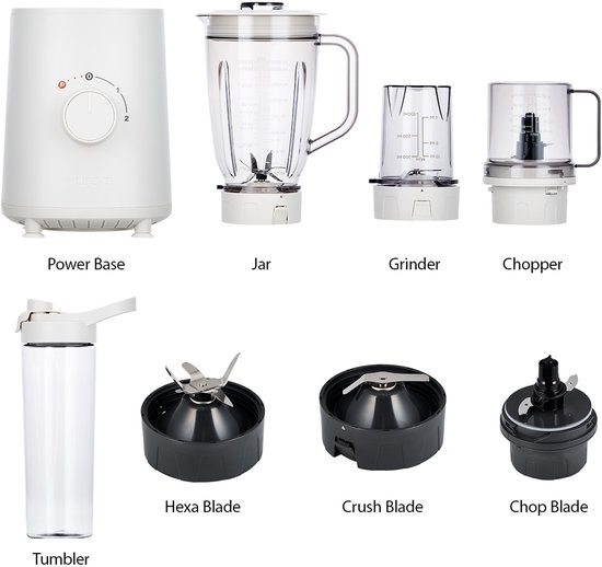 Hurom - Table Blender - Mushroom van Merkloos — afbeelding 4