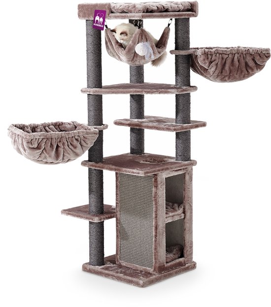 Petrebels Ramses 158 Krabpaal - Cappuccino - Design - zeer stabiel