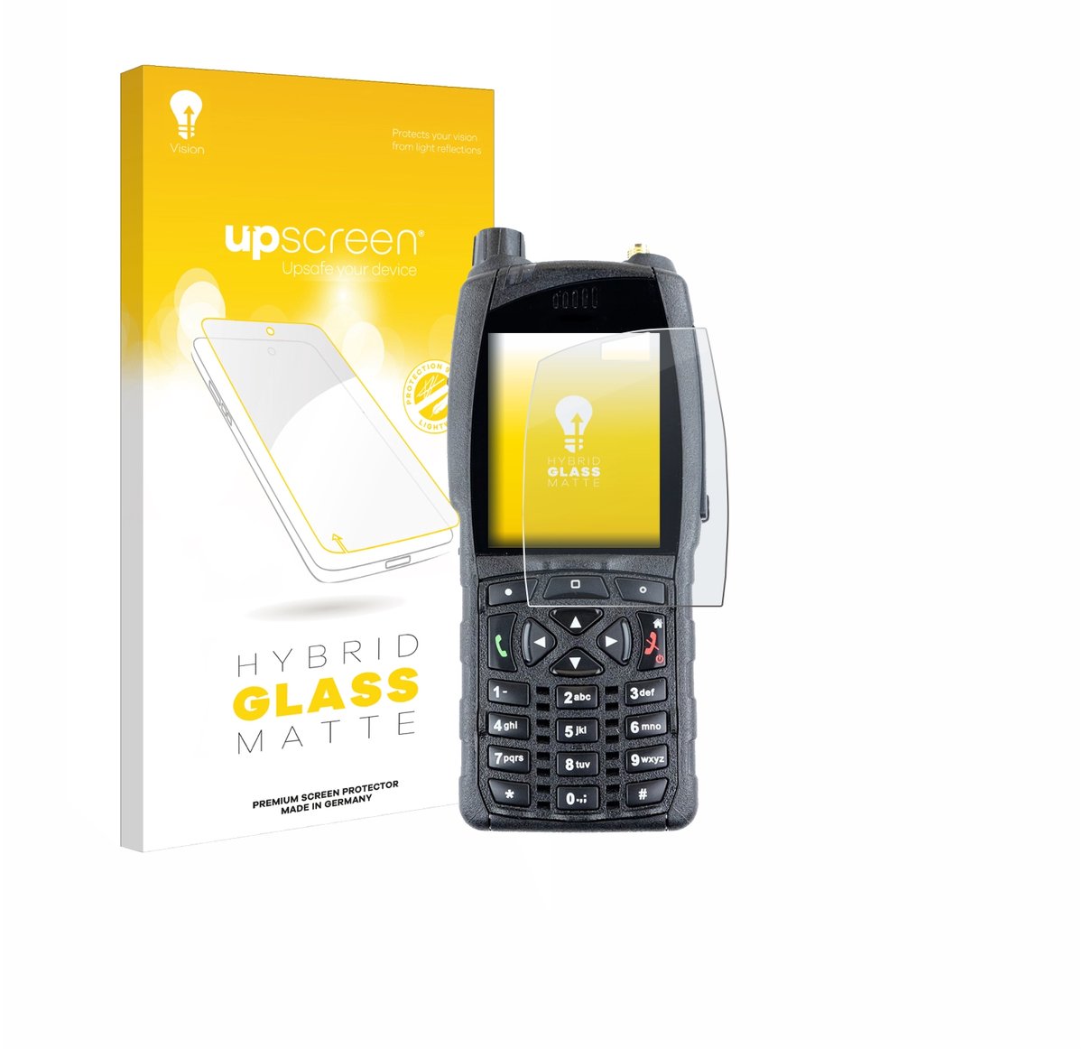 upscreen - Screenprotector voor Sepura SC2020 - Folie Beschermfolie Beschermglas matte