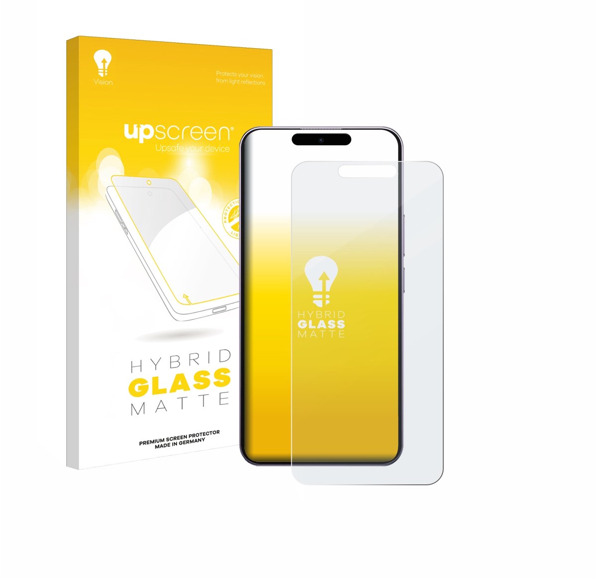 upscreen - Screenprotector voor Oukitel P1 Pro - Folie Beschermfolie Beschermglas matte