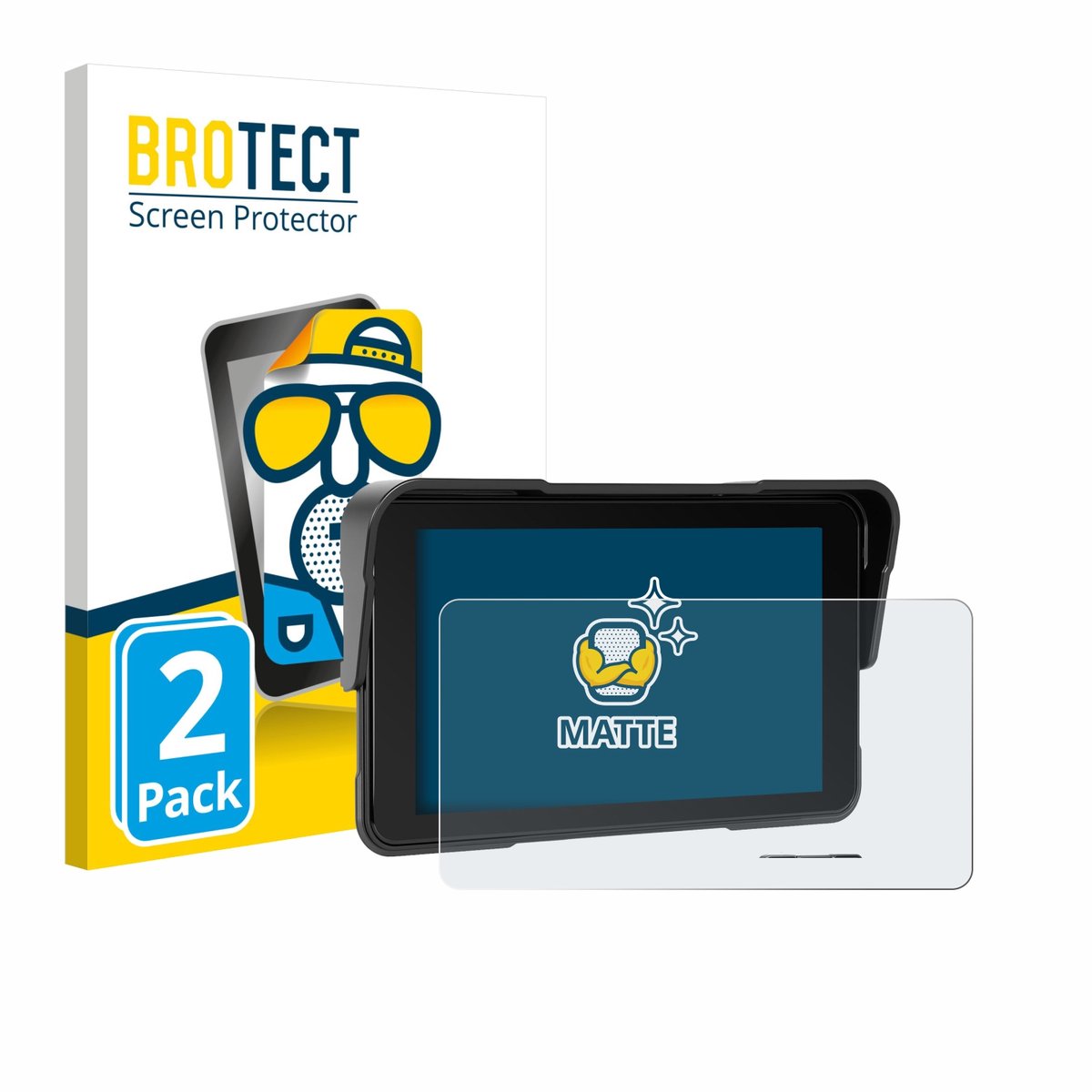 BROTECT - Screenprotector voor Sixwin P2 5" - Folie Beschermfolie matte 2 Stuks