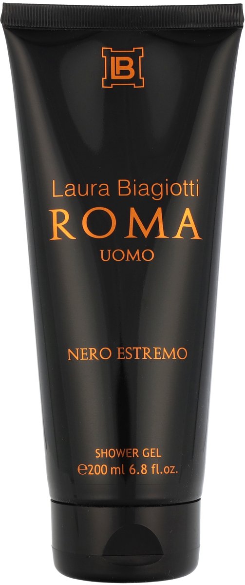 Laura Biagiotti Roma Uomo Nero Estremo Shower Gel