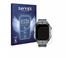 Savvies - Screenprotector voor Esfoe ZC-EF9-A 2.13" - Folie Beschermfolie transparant 6 Stuks