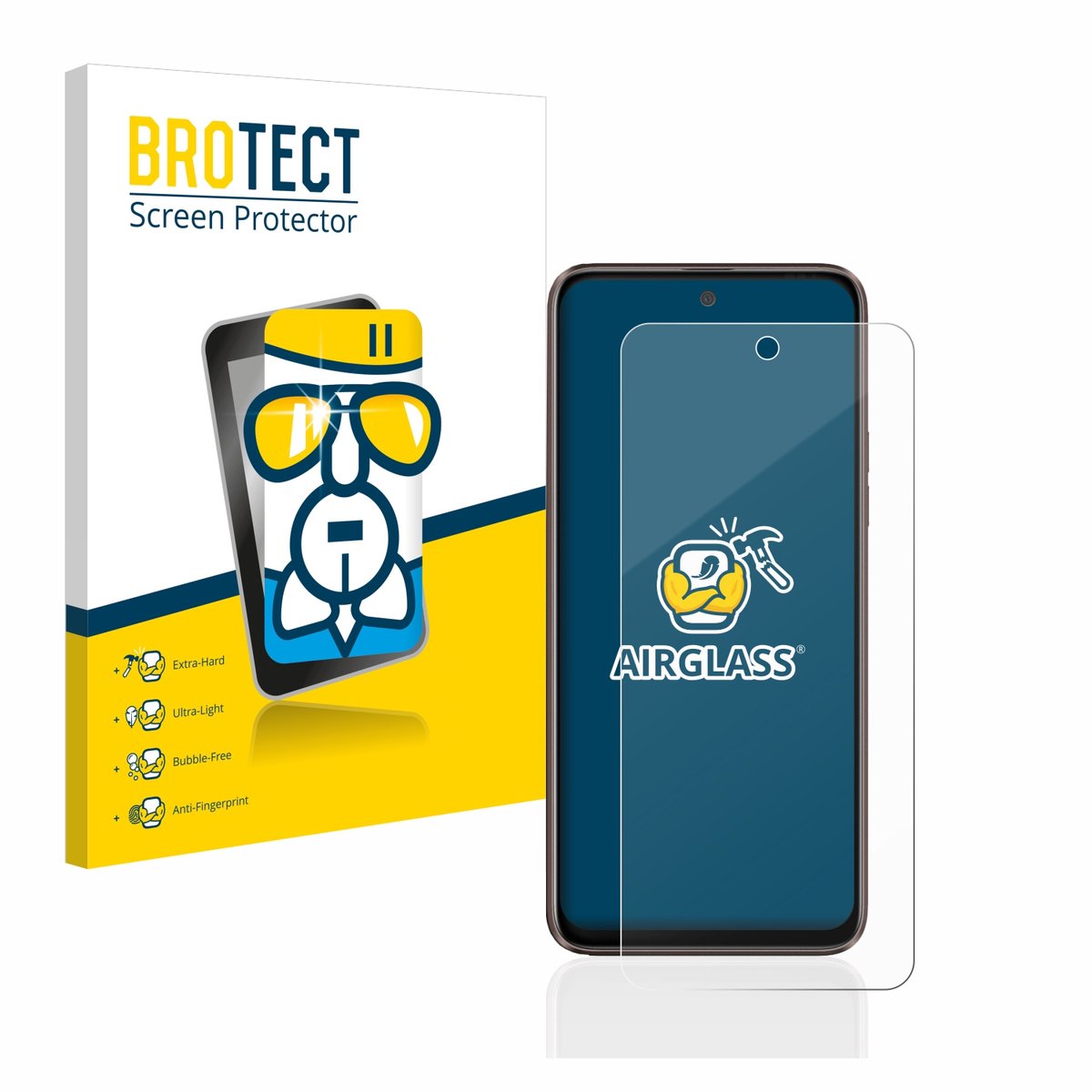 Screenprotector voor HTC U23 Pro Beschermglas transparant