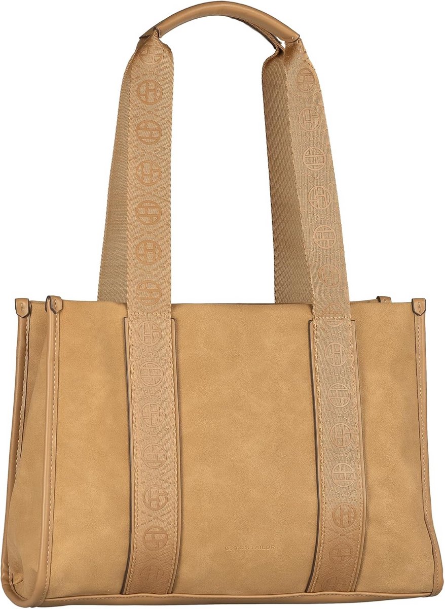 Dames Shopper Handtas Bruin Large Casual Nubuck Imitatie