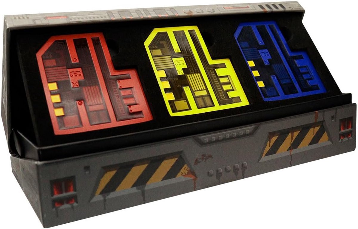 Pixel sleutels Doom 30e verjaardag limited edition - Set van 3 metalen sleutels