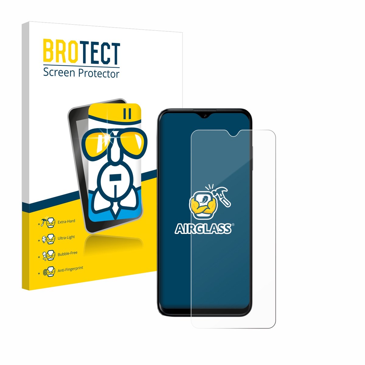 Screenprotector voor Nokia G60 5G Beschermglas transparant