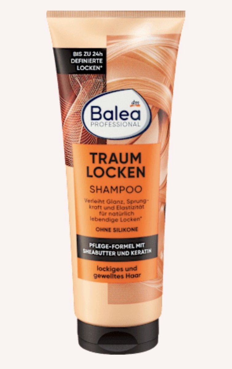 Balea PROFESSIONAL Dream Curls Shampoo, 250 ml