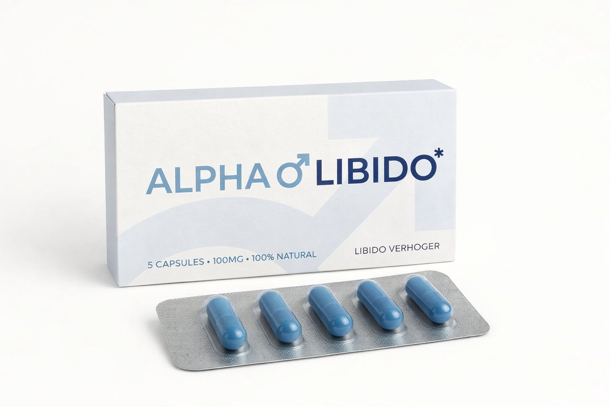 Alpha Libido - Libido verhoger - Extra Sterk - Viagra - Kamagra - Alternatief