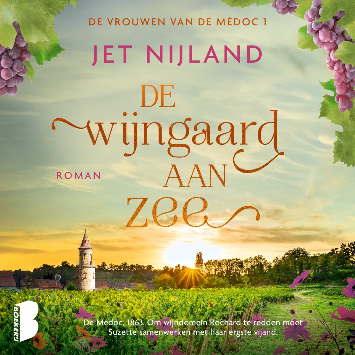 Omslag van De wijngaard aan zee