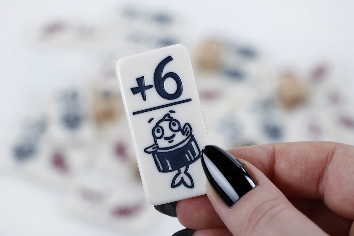 999 Games - Geharrewar in de Sushibar - Snel dobbelspel voor het hele gezin - Gezelschapsspel - Familiespel - Klein cadeautje - bevat spelregels in NL en EN en FR — afbeelding 13