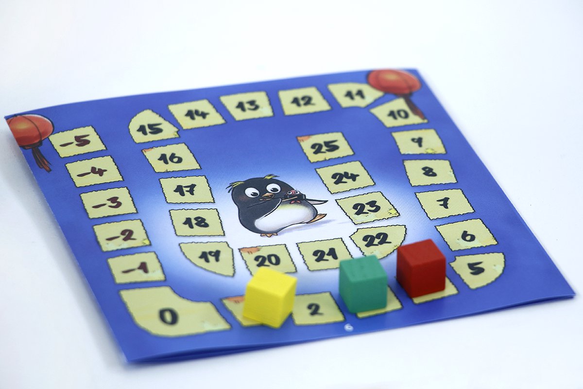 999 Games - Geharrewar in de Sushibar Junior - Dobbelspel - Snel dobbelspel voor het hele gezin - Gezelschapsspel - Familiespel - Klein cadeautje - bevat spelregels in NL en EN en FR — afbeelding 11