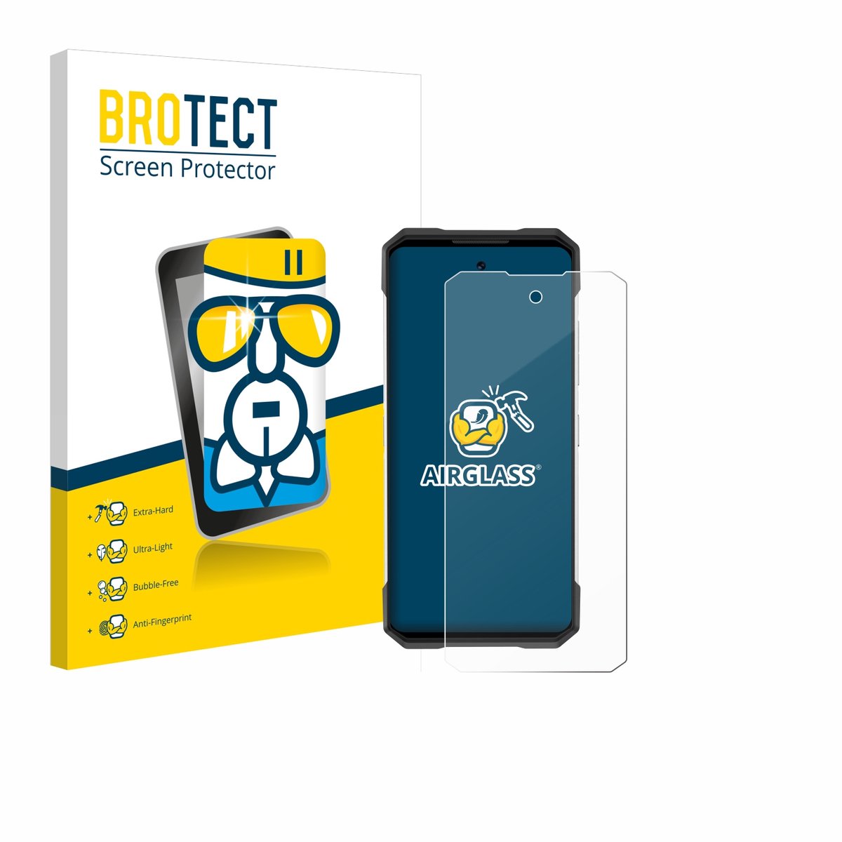 Screenprotector voor Doogee S200 Beschermglas transparant