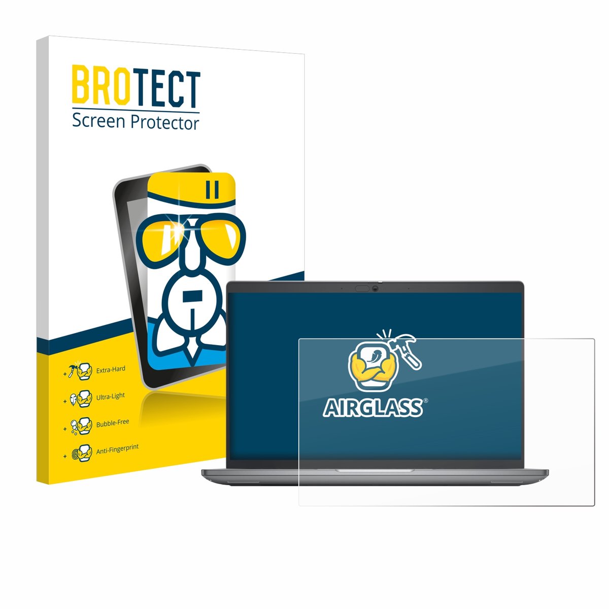 Screenprotector voor Dell Latitude 5450 Laptop 14" Beschermglas transparant