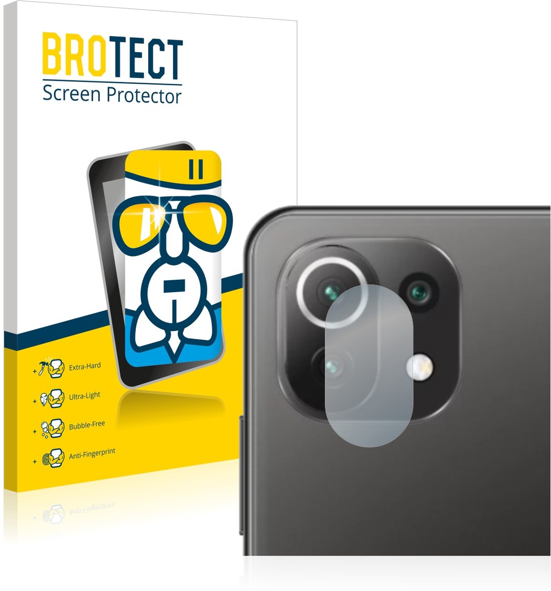 Screenprotector voor Xiaomi Mi 11 Lite 5G (ALLEEN Camera Lens) Beschermglas transparant