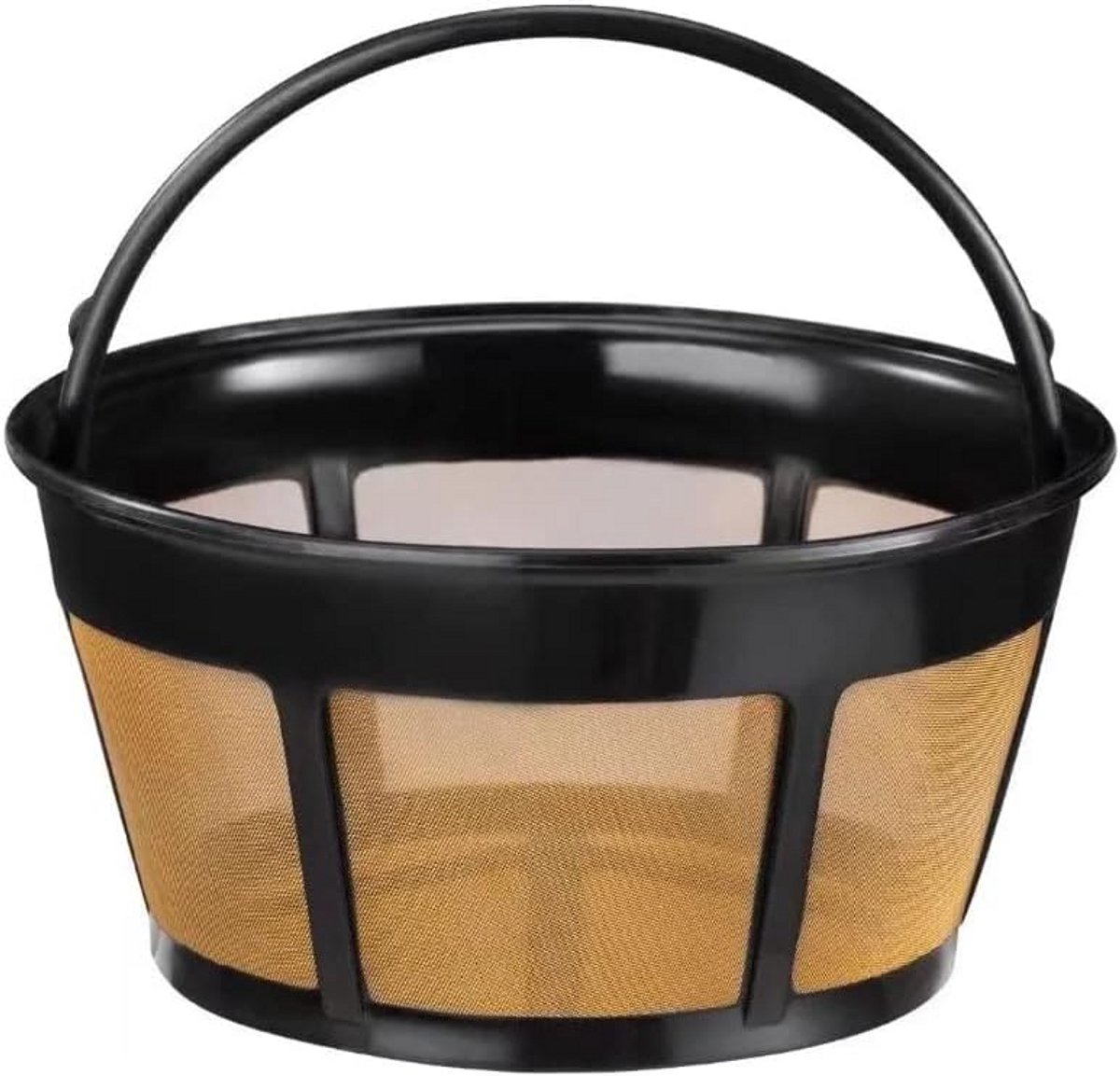 Herbruikbaar roestvrijstalen koffiefilter voor de meeste koffiezetapparaten