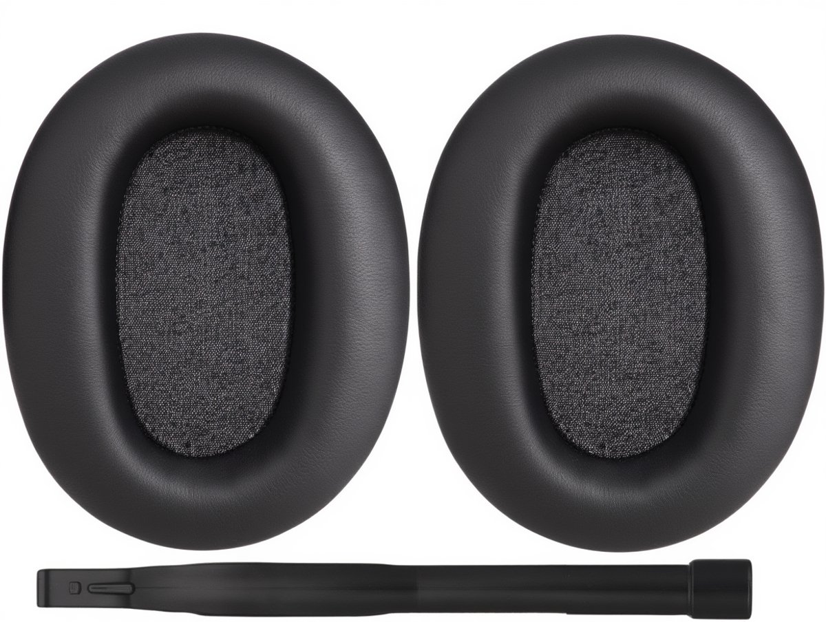 Set Oorkussens voor Sony Koptelefoon - WH-CH700N Oorkussen - WH-CH700N - Proteïneleer met Traagschuim
