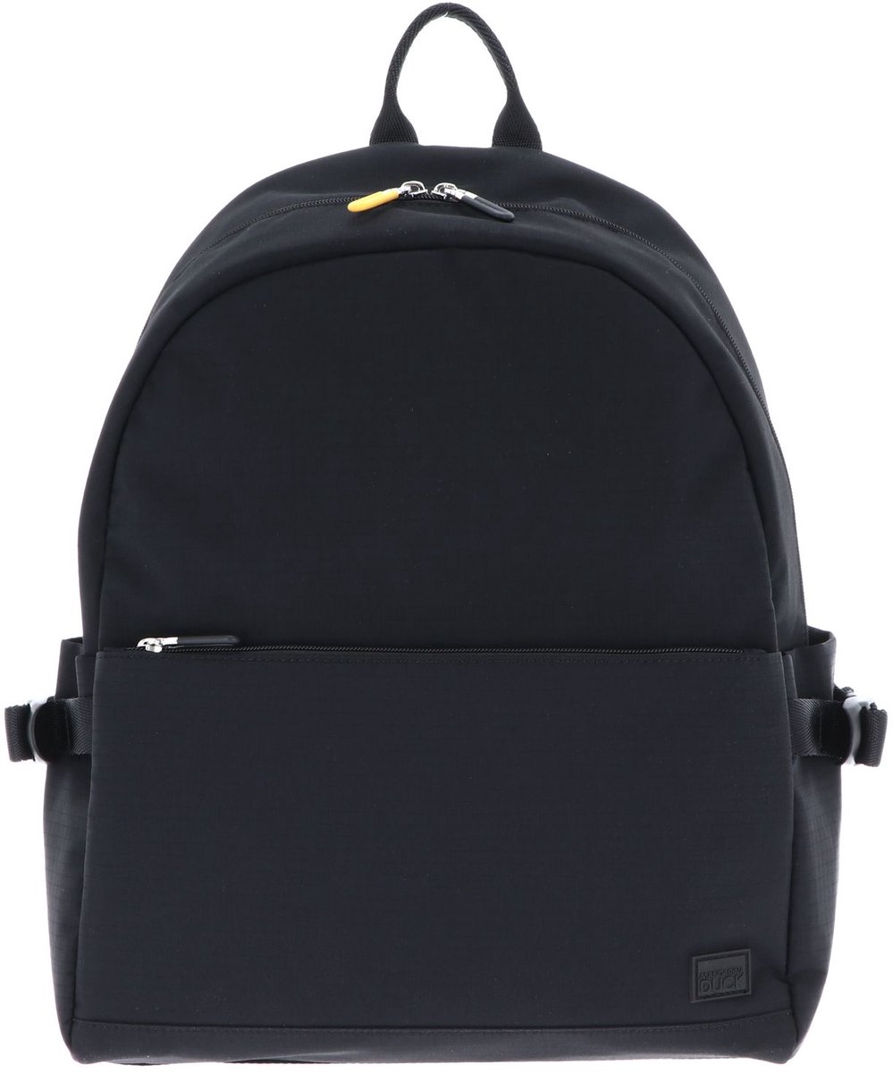 MANDARINA DUCK laptop rugzak rugzak met laptopvak Y - LITE Backpack Black zwart