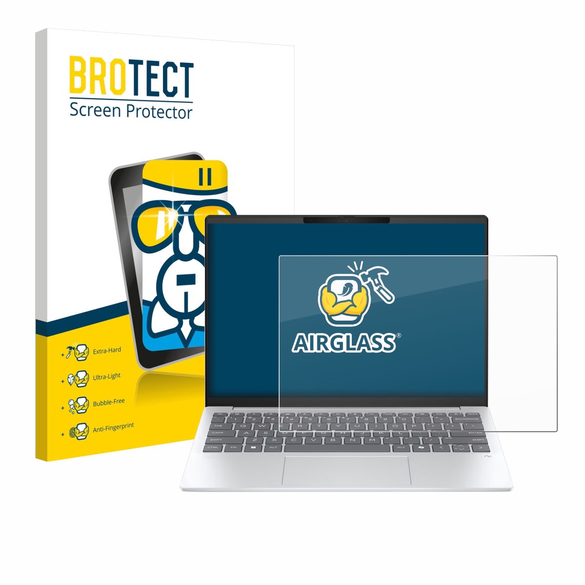Screenprotector voor HP OmniBook 7 Aero 13 Beschermglas transparant