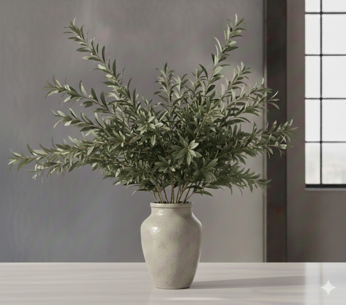 Verse Olijftakken | 350 - 400 gram per bos | Lengte 65 - 70 centimeter | Per bos