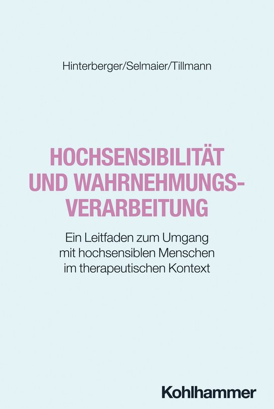 Hochsensibilität und Wahrnehmungsverarbeitung - cover