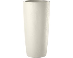 Elezza Musa Matte Bloempot Ø25 x H52 cm - Amandel