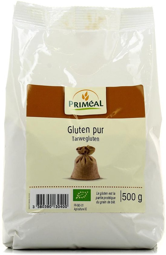 Primรฉal Tarwegluten Bio โ tarwegluten 500 gram Primรฉal Tarwegluten Bio โ tarwegluten 500 gram