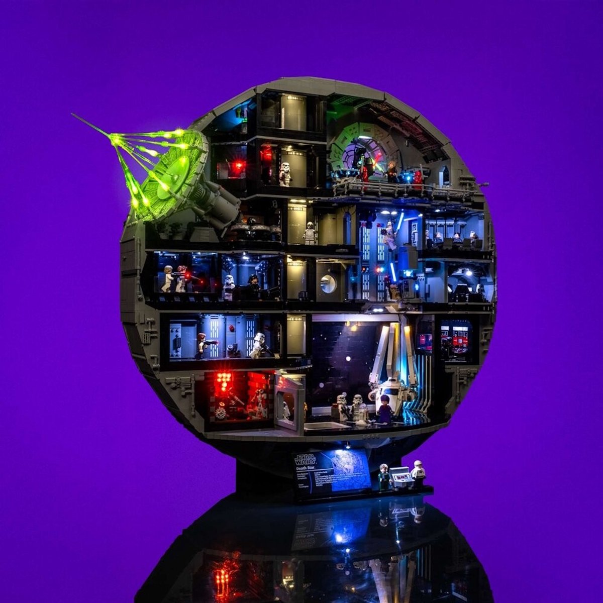 LMB 2.0 - Verlichtingsset geschikt voor LEGO® Star Wars UCS Death Star 75419.