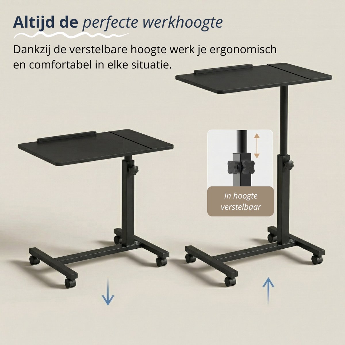 Merah Merah Verstelbare Laptoptafel - afbeelding 4