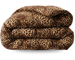 Zelesta Comfort Design Jaguar Skin 240x200cm - Dekbed zonder overtrek - 30 dagen proefslapen - Wasbaar hoesloos dekbed - Bedrukt dekbed - Dekbed met print - All Year Winterdekbed & Zomerdekbed