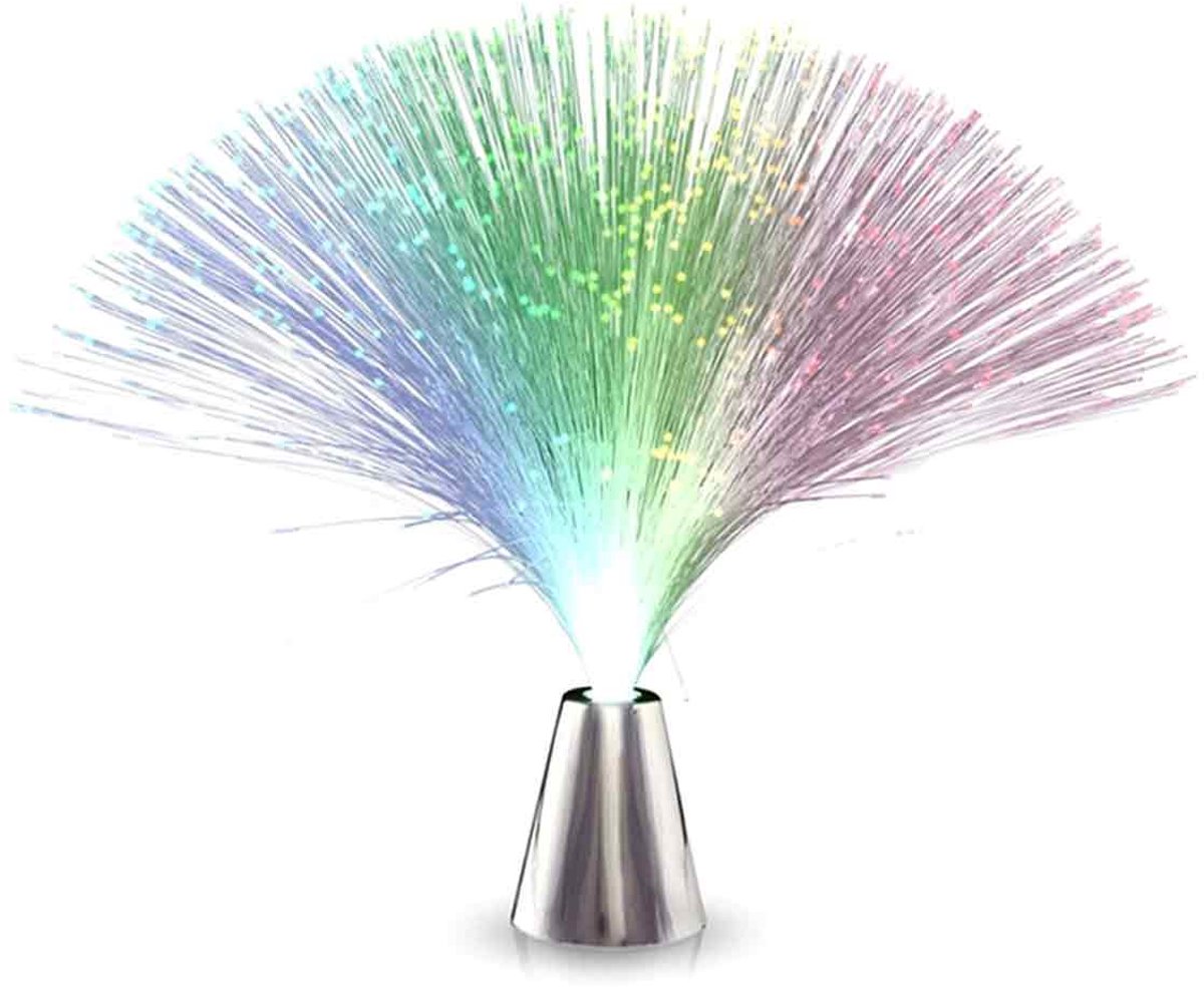 longziming -LED Kleurveranderende Fiber Optic Fontein Nachtlamp - Decoratieve Verlichting voor Huis en Sfeer