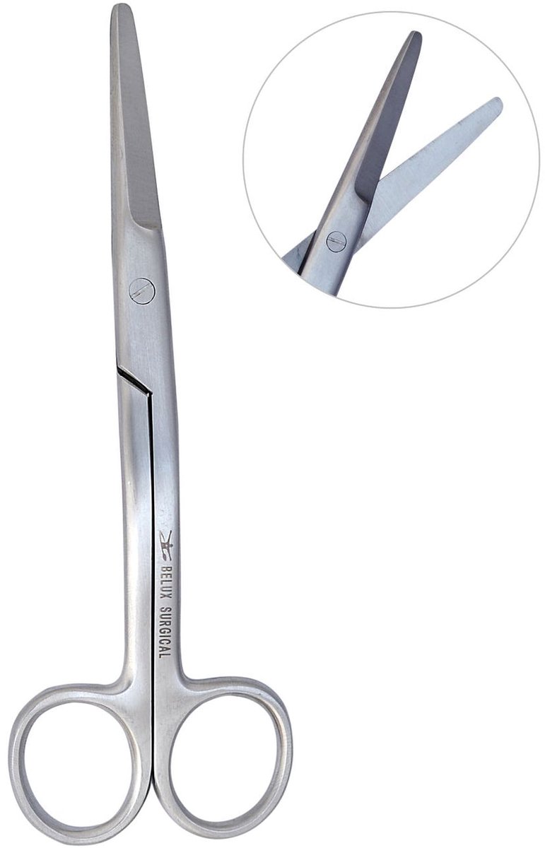 Belux Surgical Instruments / Mayo Schaar 15 cm Recht – RVS Chirurgische Schaar – Operatieschaar – CE MDR Class I