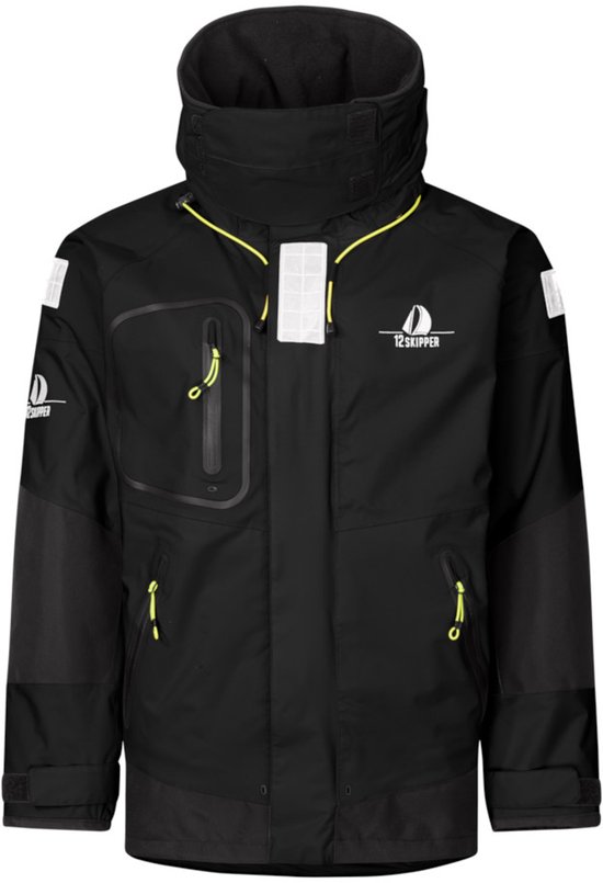 Veste de voile offshore unisexe 12skipper Magellan noire, taille L